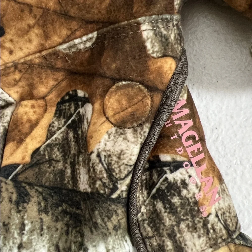 Magellan S/M Ozark Pop-Top Gloves Heavyweight Camo  NWT Outdoors Campling